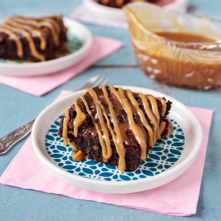 odlums caramel brownies