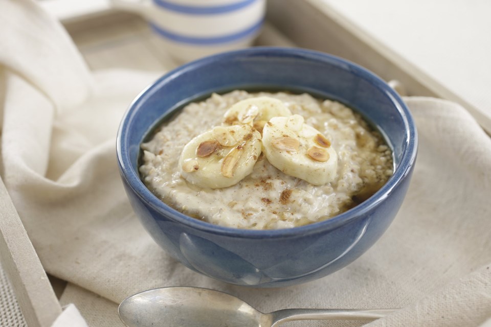 flahavans porridge banana cinnamon