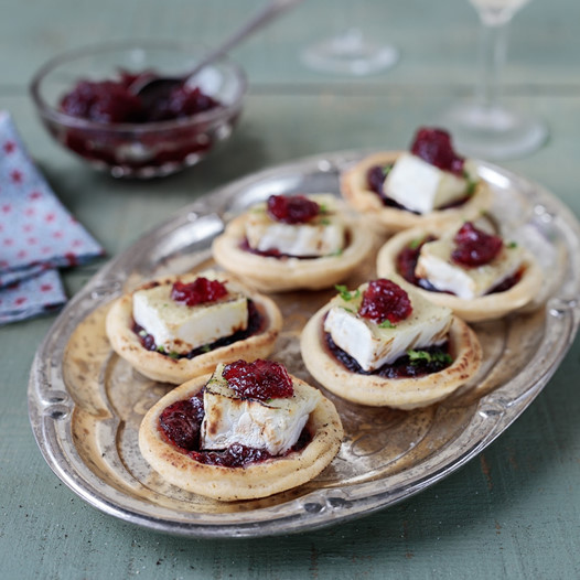 odlums cranberry brie tarts