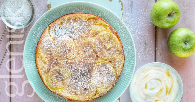 glenisk apple pancakes