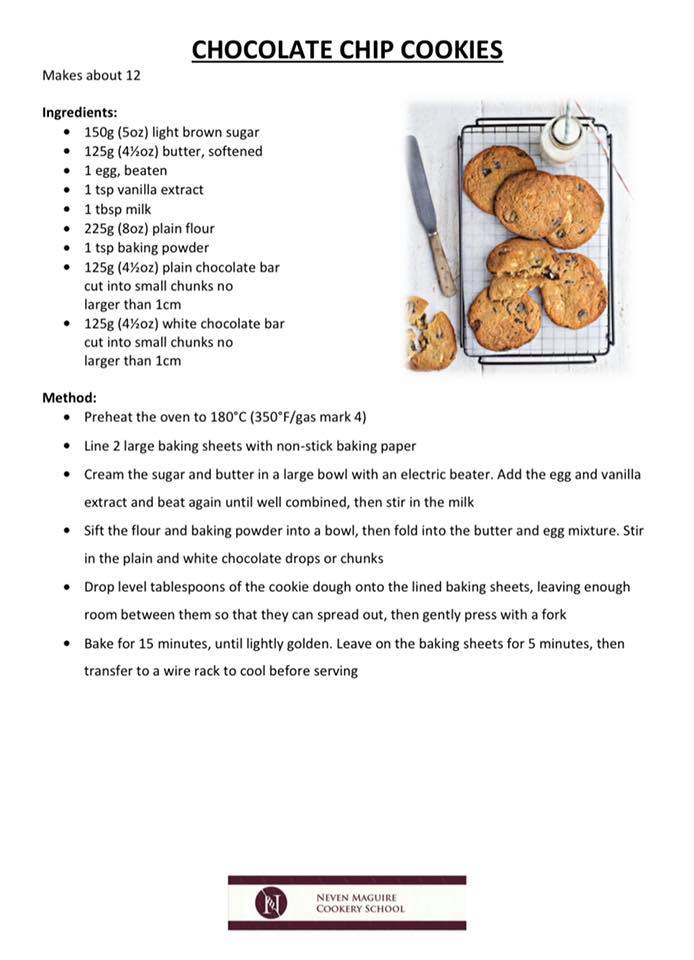 macnean choc chip cookies