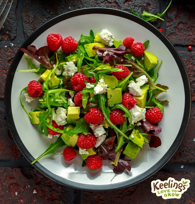 keelings raspberry salad